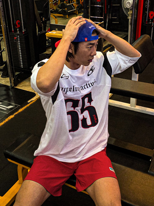 (XL-6XL)<BR>맥그로리 メッシュ 半袖のジャージ