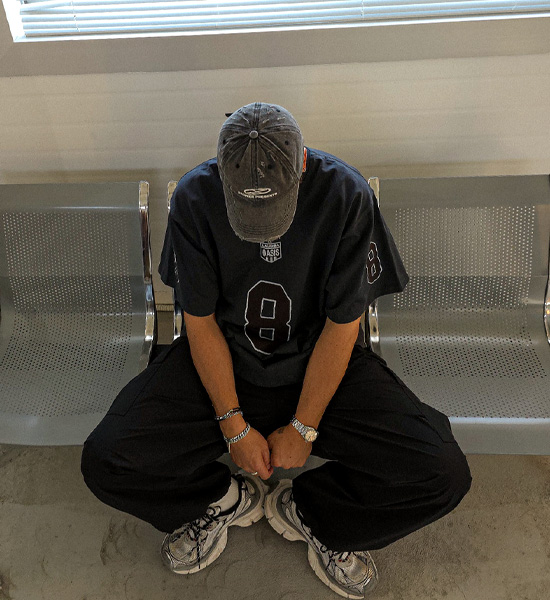 (XL-6XL)<br>카브로보 ブイネック 半そでティー 928