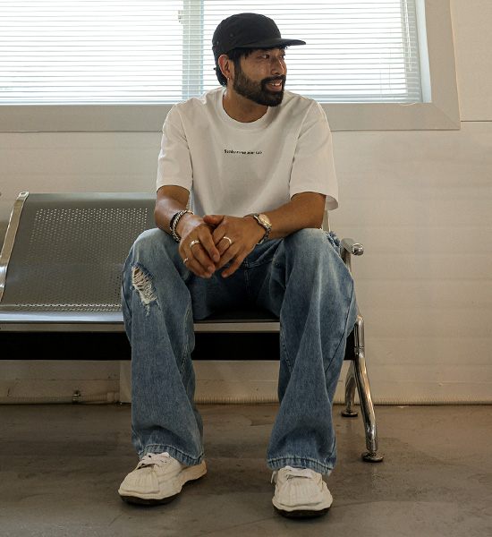 (28-40)<br>칸차스 セミワイドフィット デニムパンツ 8931