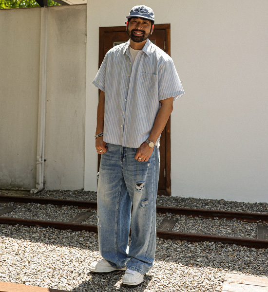 (28-40)<br>칸차스 セミワイドフィット デニムパンツ 8931