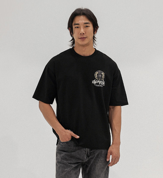 (L-5XL)<BR>루드차 半そでティー