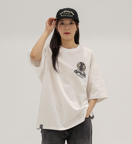 (L-5XL)<BR>루드차 半そでティー