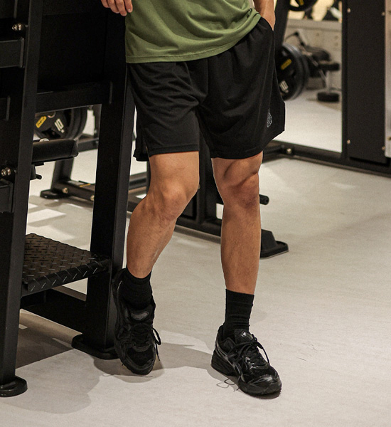 (M-6XL)<br>오바네스 冷却 레깅스밴딩반바지<br><font color="#072c81"><B>[ W.DNA ]</B></font>