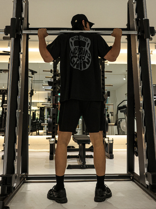 (M-6XL)<br>비그달 冷却用半袖Tee+오바네스 冷却 레깅스밴딩반바지<br><font color="#072c81"><B>[ W.DNA ]</B></font>