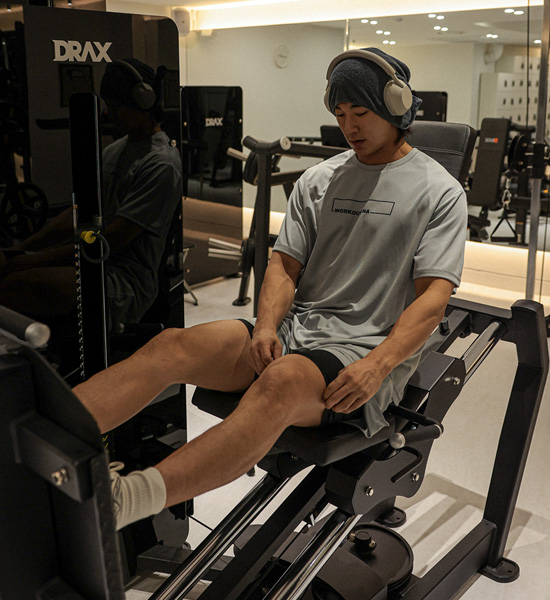 (M-6XL)<BR>샤르노이 冷却用半袖Tee+이프란 冷却 레깅스밴딩반바지<br><font color="#072c81"><B>[ W.DNA ]</B></font>