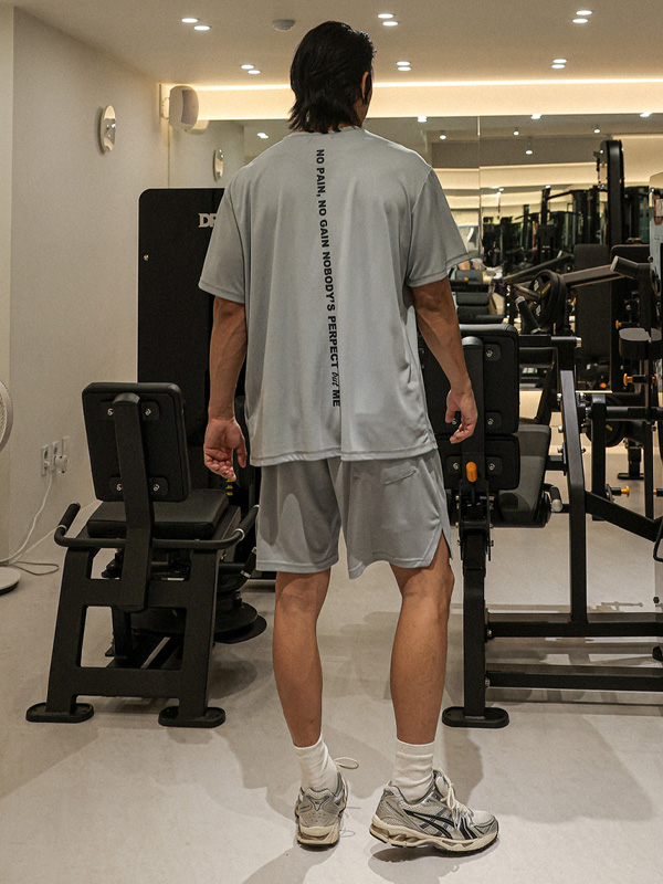 (M-6XL)<BR>샤르노이 冷却用半袖Tee+이프란 冷却 레깅스밴딩반바지<br><font color="#072c81"><B>[ W.DNA ]</B></font>