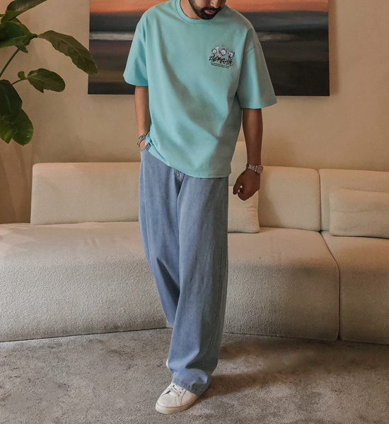 (L-5XL)<BR>아이스베어 半そでティー