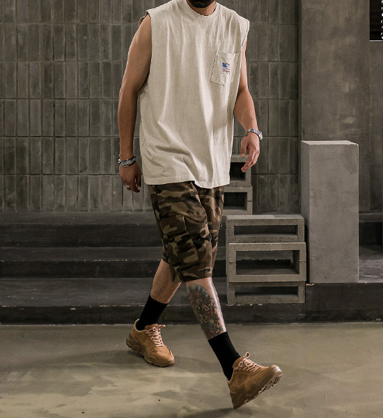 (XL-6XL)<BR>치르파노 顔料 袖なし