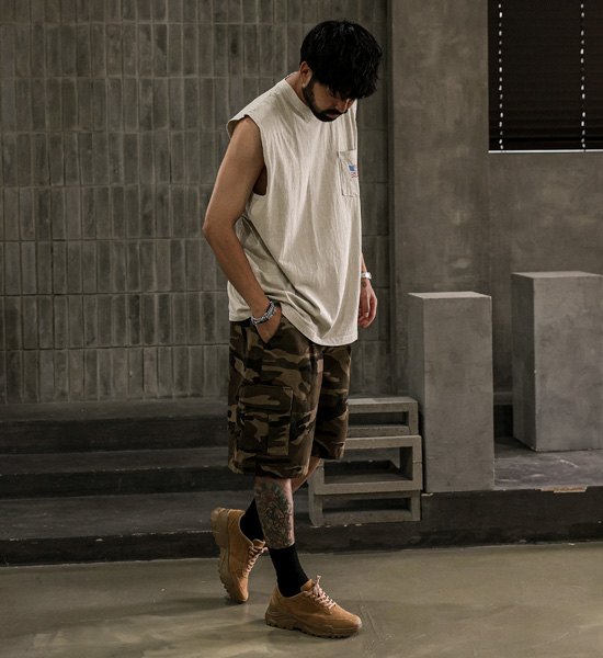 (XL-6XL)<BR>치르파노 顔料 袖なし