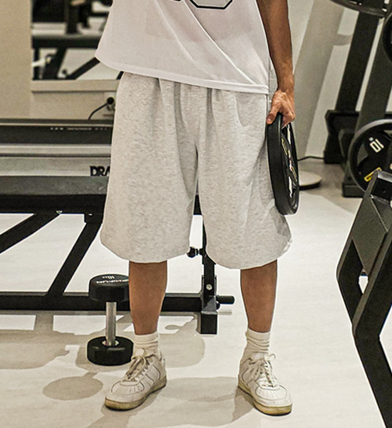 (XL-6XL)<br>치그리노 8부 バンディング半ズボン