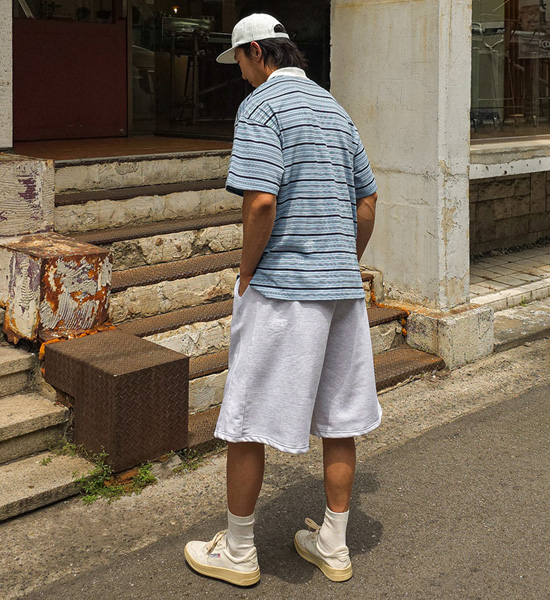 (XL-6XL)<br>치그리노 8부 バンディング半ズボン