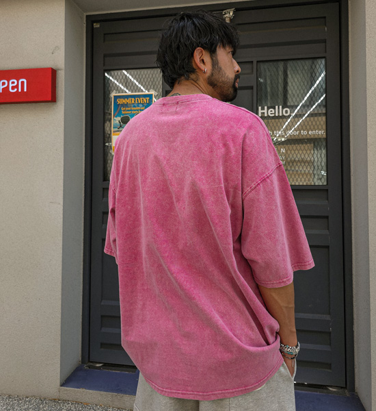 (XL-6XL)<BR>로차노 顔料 半そでティー T315