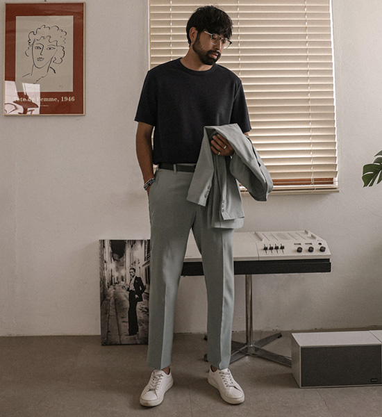 (L-4XL)<br>바르파포 半そでティー