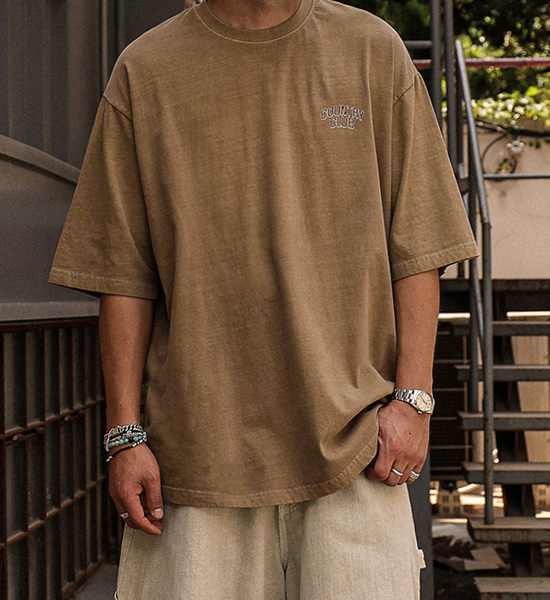 (XL-6XL)<BR>라티피야 顔料 半そでティー