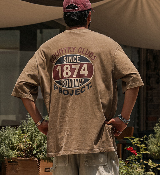 (XL-6XL)<BR>라티피야 顔料 半そでティー