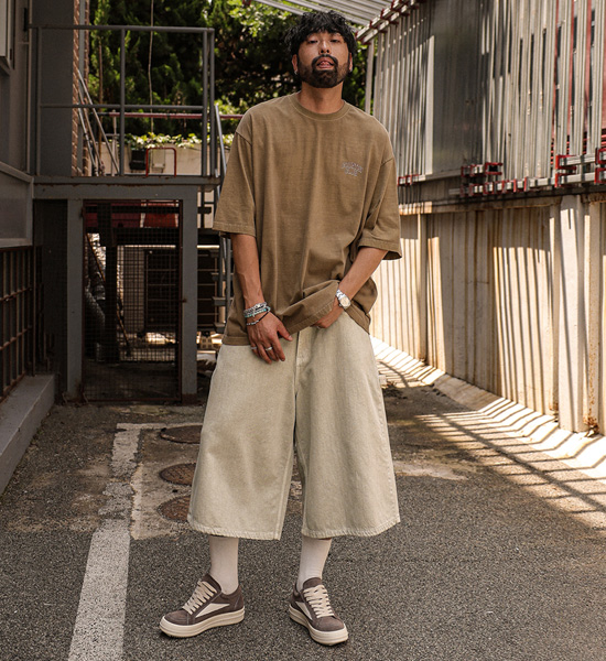 (XL-6XL)<BR>라티피야 顔料 半そでティー