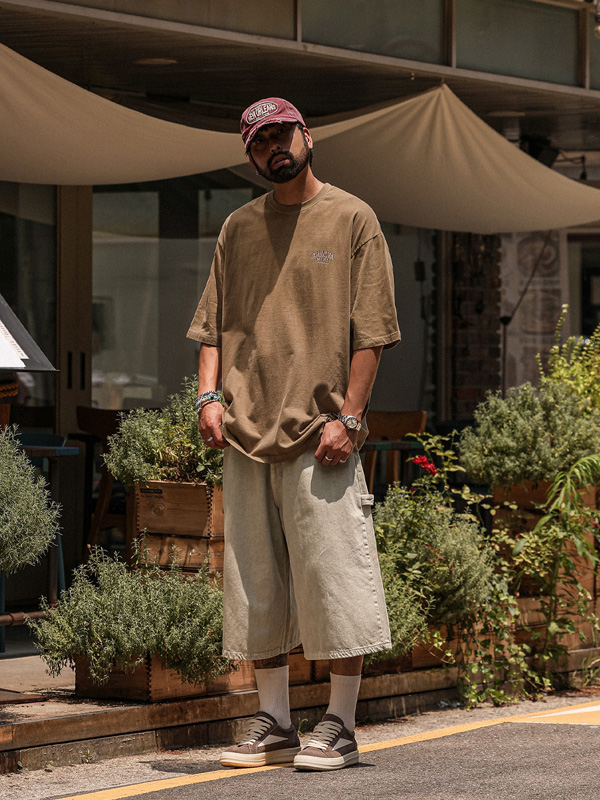 (XL-6XL)<BR>라티피야 顔料 半そでティー