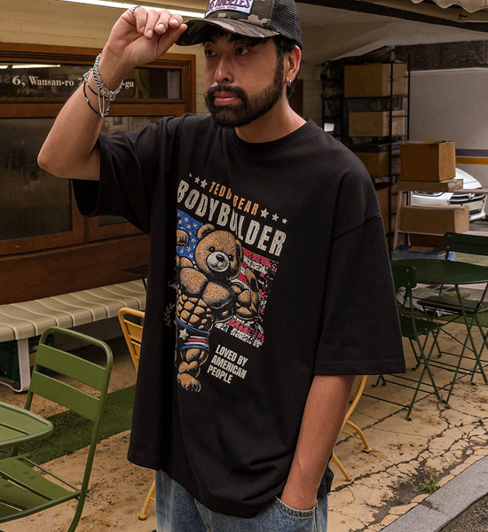 (XL-6XL)<BR>비야즈마 半そでティー