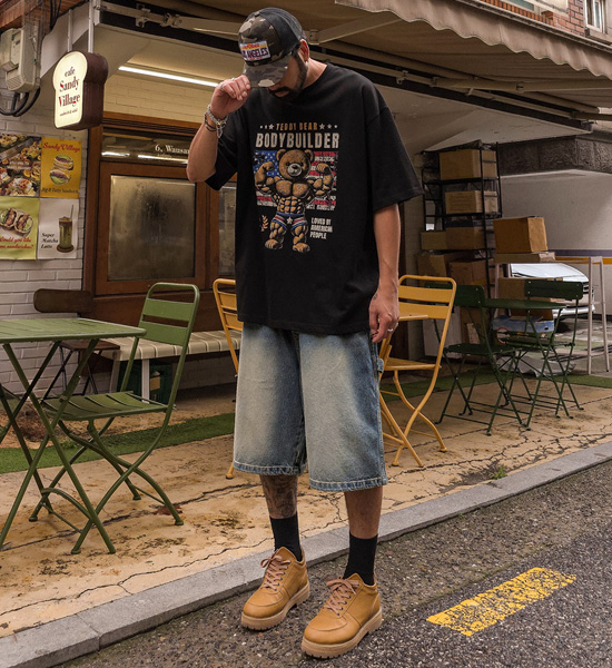 (XL-6XL)<BR>비야즈마 半そでティー