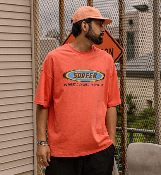 (L-4XL)<br>라그스타 半そでティー