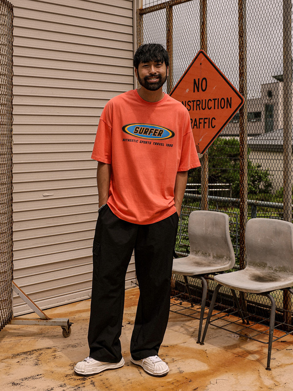 (L-4XL)<br>라그스타 半そでティー