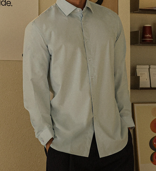 (L-4XL)<BR>그리디스 ドレスシャツ