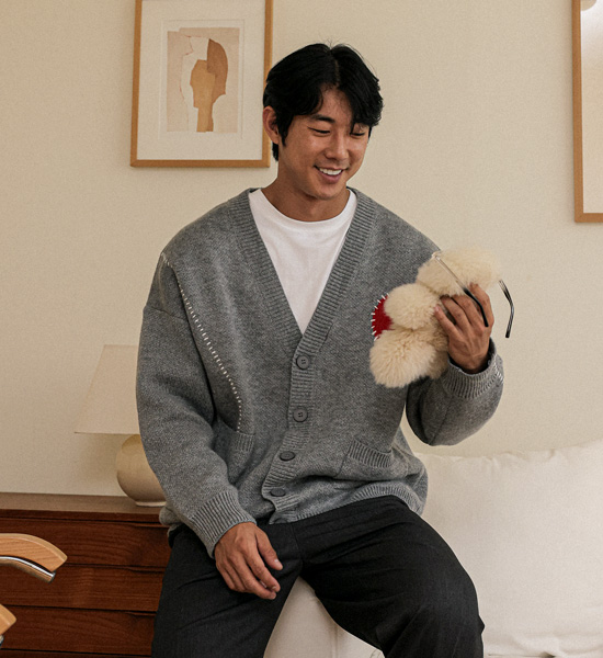 (XL-6XL)<BR>하트로드 カーディガン