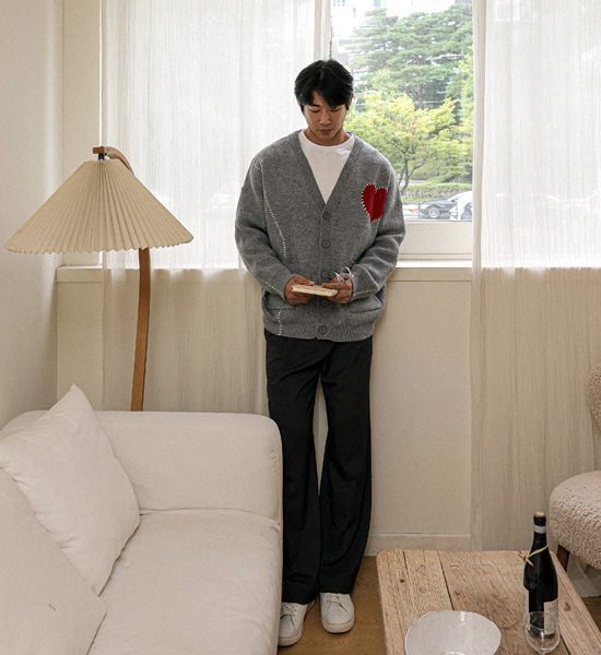 (XL-6XL)<BR>하트로드 カーディガン