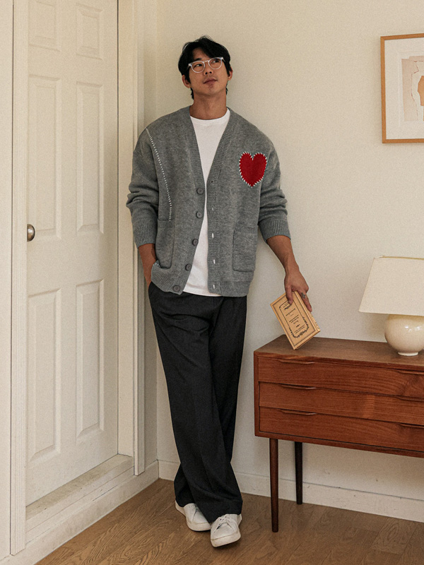 (XL-6XL)<BR>하트로드 カーディガン