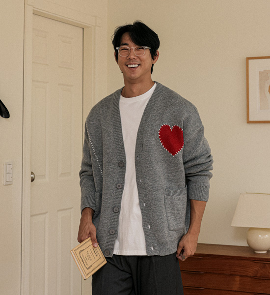 (XL-6XL)<BR>하트로드 カーディガン