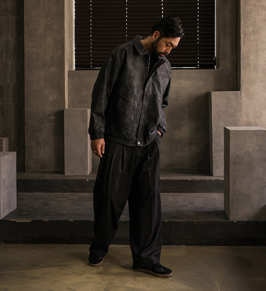 (M-5XL)<br>루트라키 레더점퍼