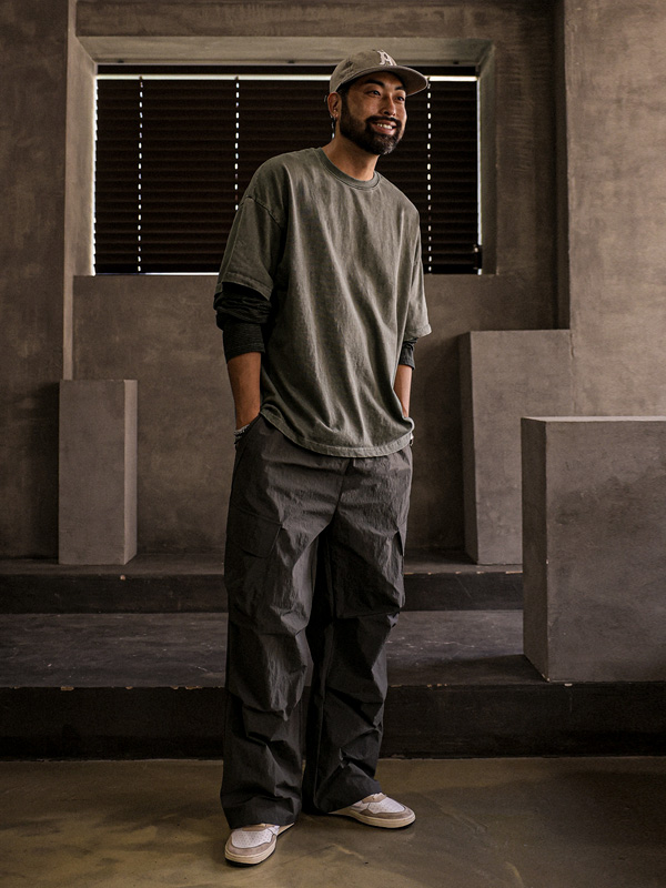 (XL-6XL)<br>마르티니 セミワイドフィット カーゴバンディングパンツ 3118