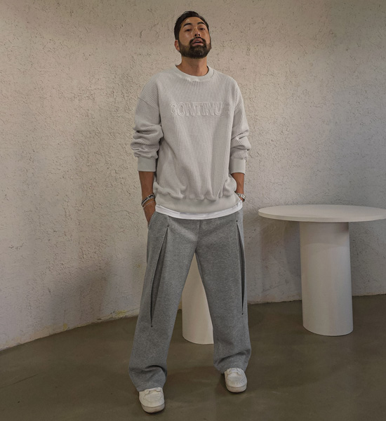 (XL-6XL)<br>슈타파 니트맨투맨 3222