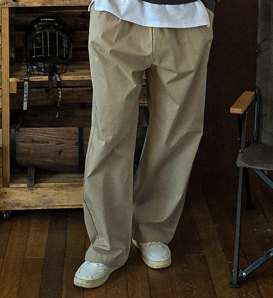 <font color="#fd6241">★오까네데이★</font><br>(M-4XL)<BR>아타라나 セミワイドフィット バンディングパンツ