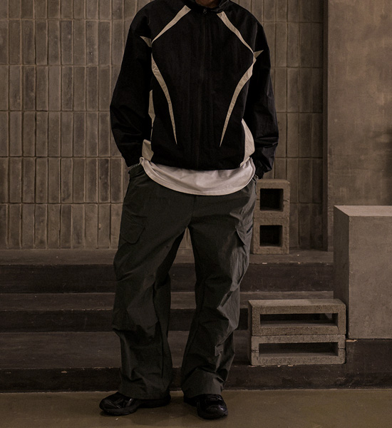 (M-6XL)<BR>아토비 配色 防風 2876