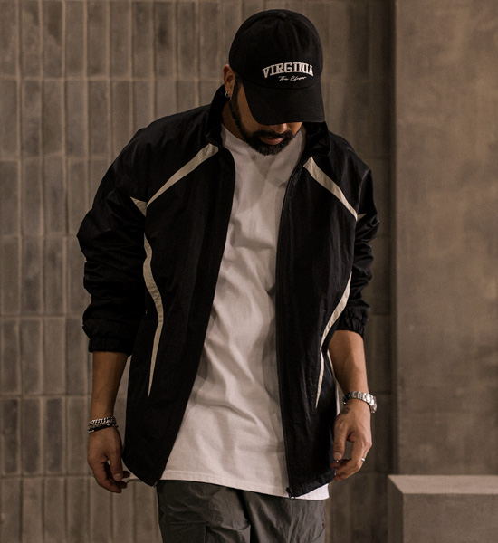 (M-6XL)<BR>아토비 配色 防風 2876