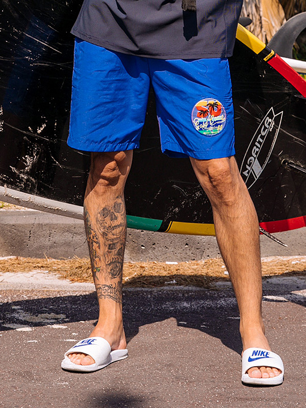 (L-5XL)<BR>조프리 ビーチ ハーフパン