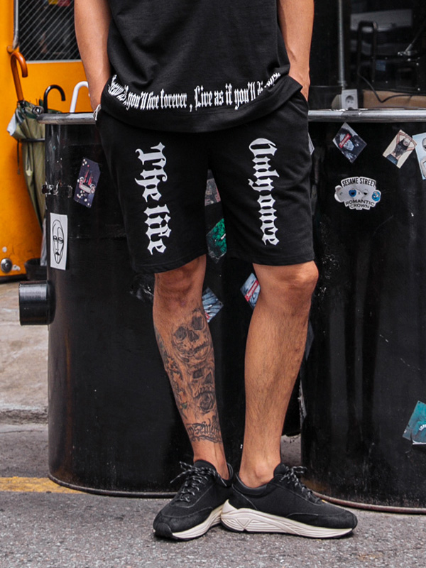 (L-5XL)<BR>샌들러 トレーニング ハーフパン