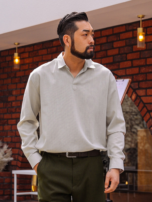 (L-5XL)<br>그라임스 シャツ