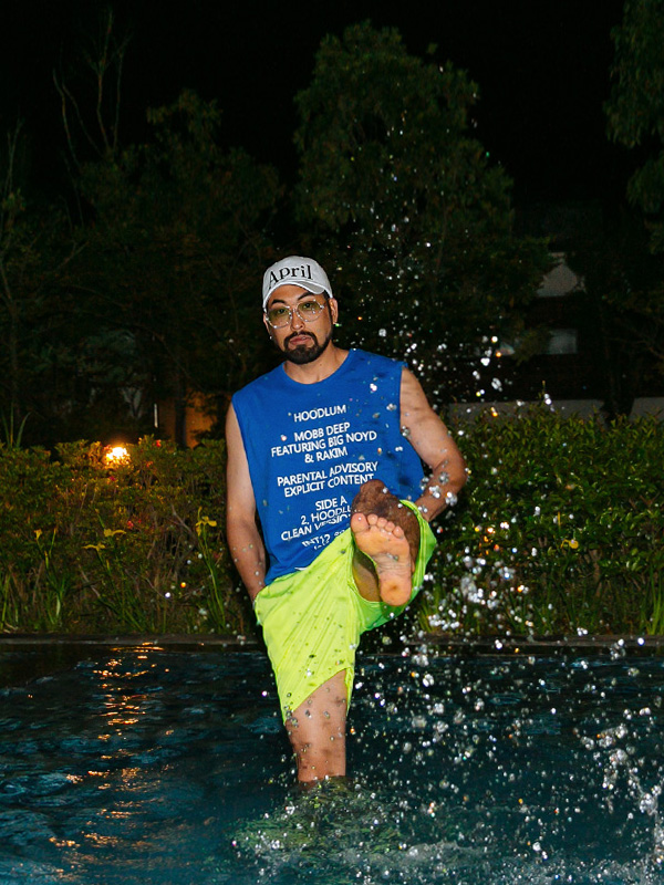 (L~5XL)<br>후드럼 1988 袖なし