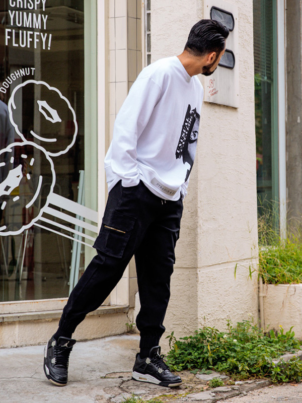 (S-5XL)<BR>벨지스 ジョガーバンディングパンツ