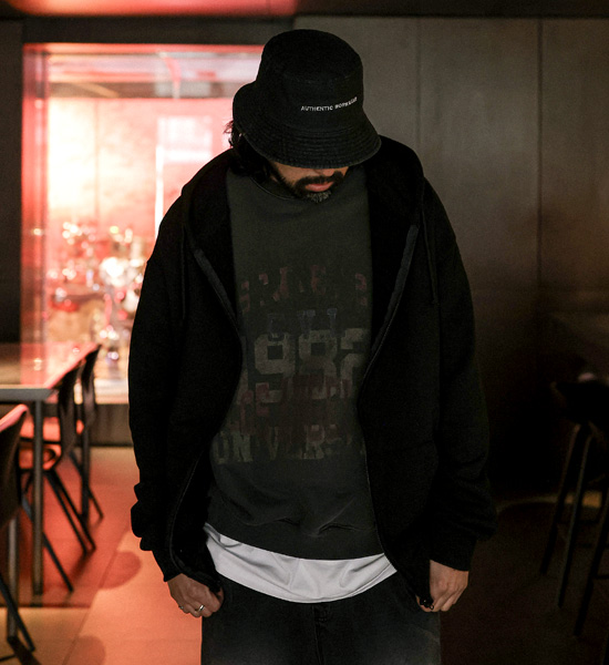 (XL-6XL)<BR>라우더 ジップアップ