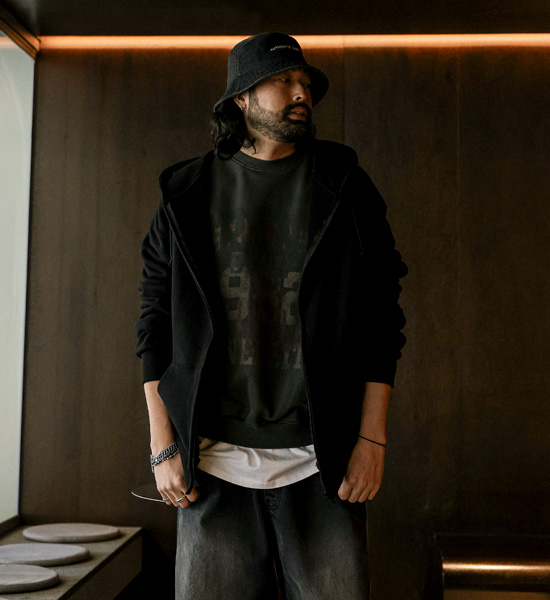 (XL-6XL)<BR>라우더 ジップアップ