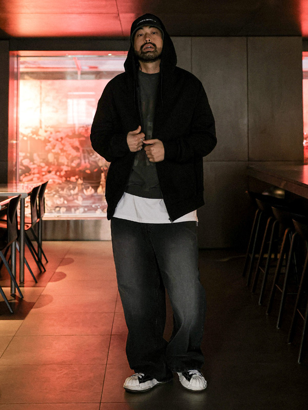 (XL-6XL)<BR>라우더 ジップアップ