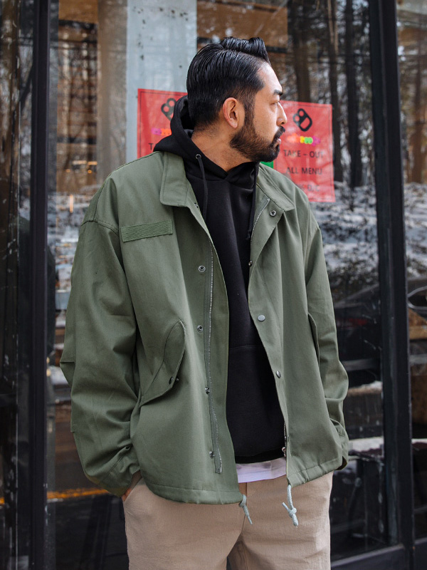 (XL~6XL)<BR>틴더 ショート·フィールド·ジャケット