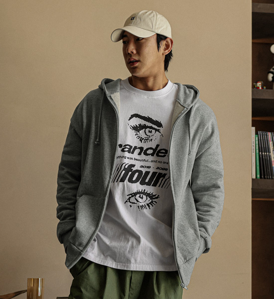 (XL-6XL)<BR>라우더 ジップアップ
