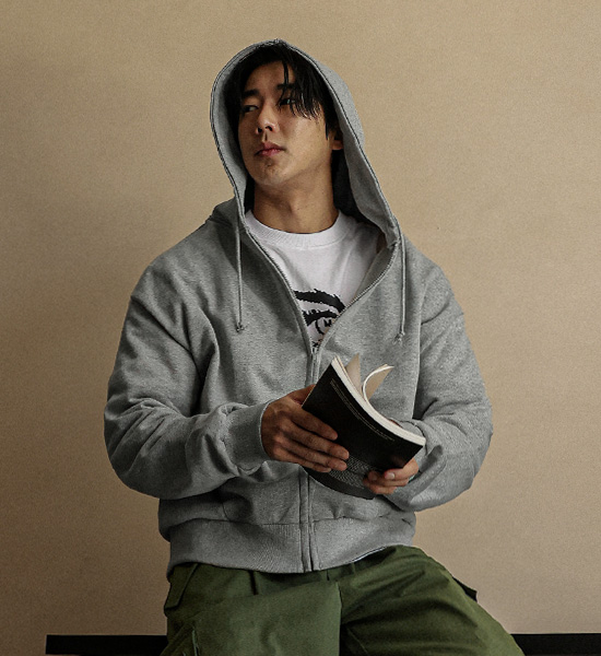 (XL-6XL)<BR>라우더 ジップアップ