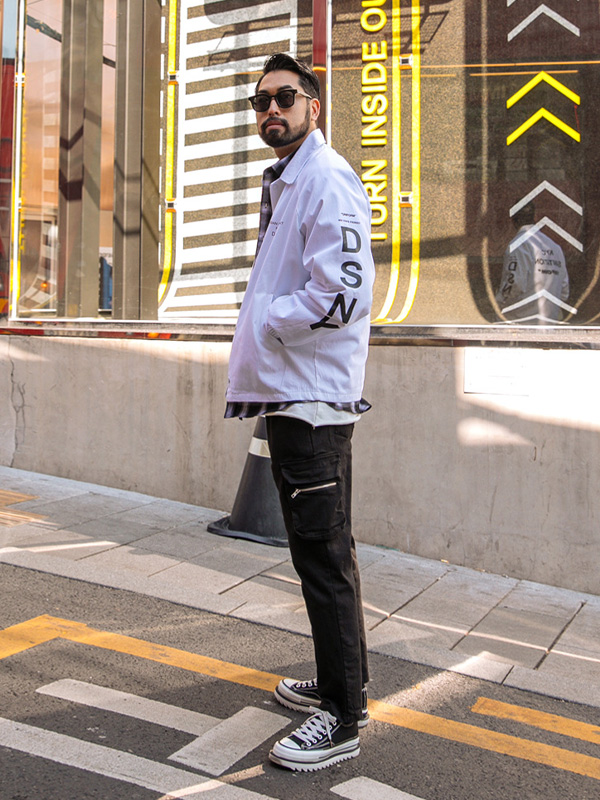 (L-5XL)<BR>세니테이션 DSNY ジャケット<BR><B><FONT COLOR="#ff4800">[追加割引]</FONT></B>