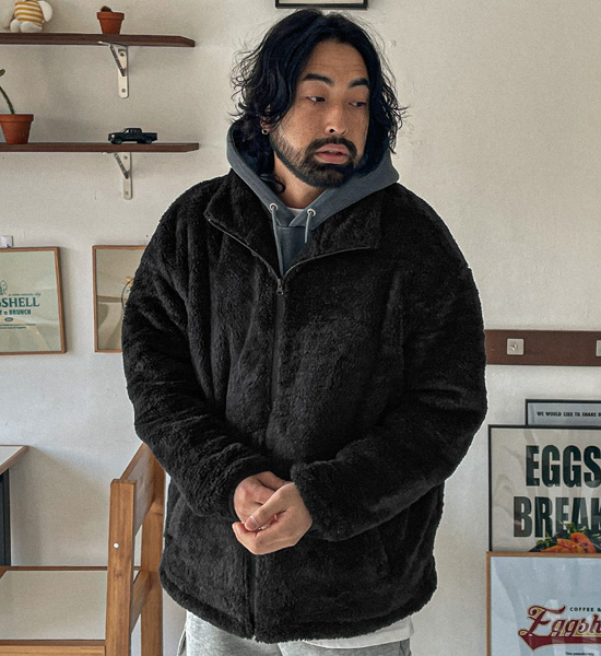 (XL-5XL)<BR>카길 フリース ジップアップ 2160