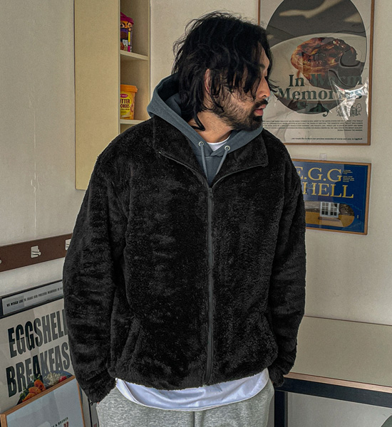 (XL-5XL)<BR>카길 フリース ジップアップ 2160